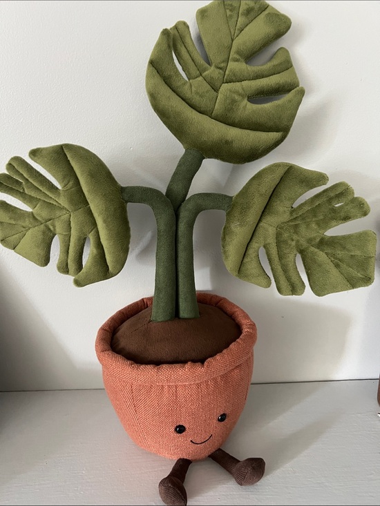 Jellycat Accessories - Jellyca Monstera Plant (retired) nwt
